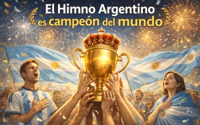 El Himno Argentino es campeón del mundo