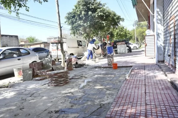 Obras en Barrio Las Tunas