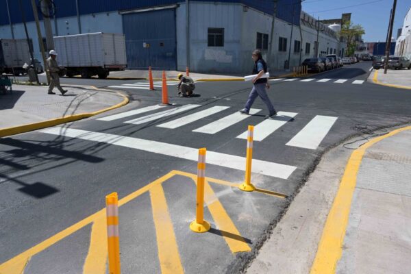 Con Enfoque Sustentable Culmina la Renovación de la Calle Francia en San Martín Con Enfoque Sustentable