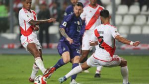 Messi Brilló contra Perú