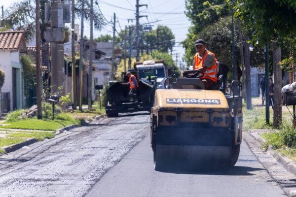 San Isidro: el municipio renueva pavimentos en Boulogne Repavimentación en Calles