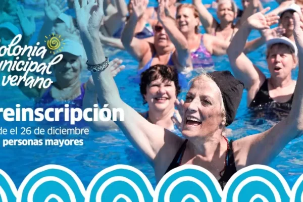 San Martín: Inscripciones Abiertas para la Colonia de Verano para Personas Mayores Colonia de Verano
