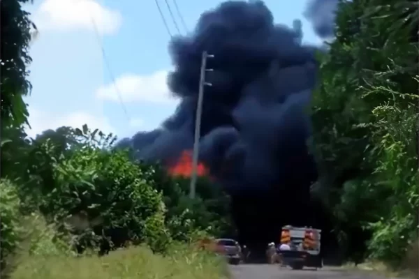 Impactante Incendio en Ford Incendio