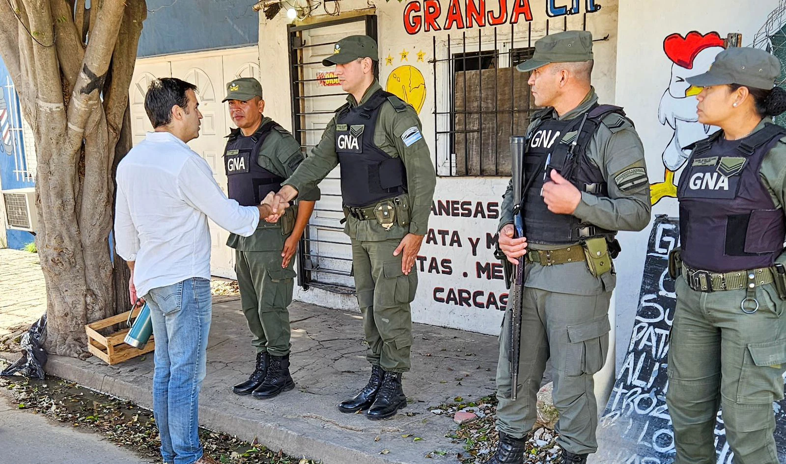 Gendarmeria Nacional San Isidro operativos en la cava b