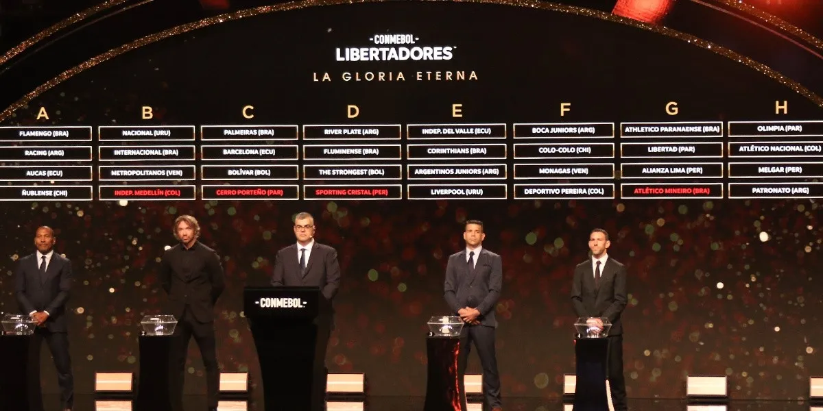 Libertadores 2024 sorteo