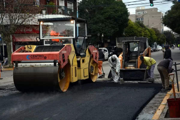 Repavimentación en el centro de Belén de Escobar Escobar repavimentacion