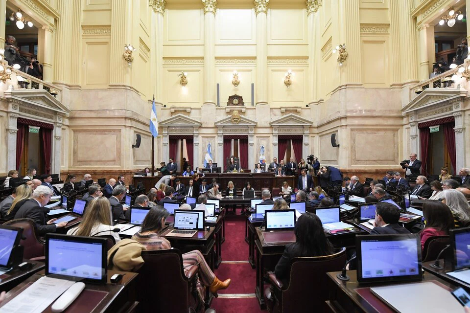 ley bases aprobada en el senado