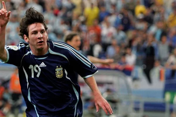 Un Dia Como Hoy Messi metía su primer gol en un Mundial messi primer gol