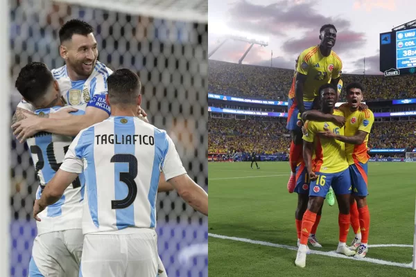 Argentina y Colombia en la final de la Copa América 2024 final copa américa