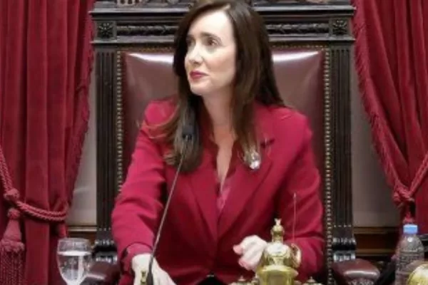 Victoria Villarruel enfrenta fuertes tensiones en el Senado Victoria Villarruel 20241223 173140 0000