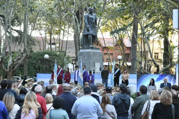 Vicente López, la Capital del Himno, celebró el día de la canción patria Día del Himno Nacional