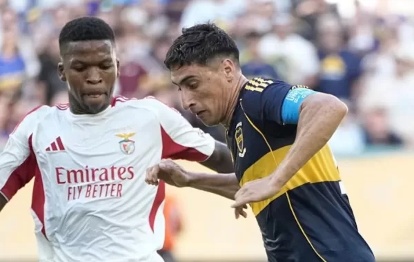 Boca dejó escapar el triunfo y empató con Benfica en un debut vibrante del Mundial de Clubes Boca Benfica