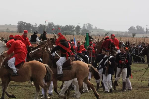 Luján recreará la histórica Batalla de Olivera recreacion batalla de olivera 1