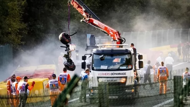 Accidente Formula 1