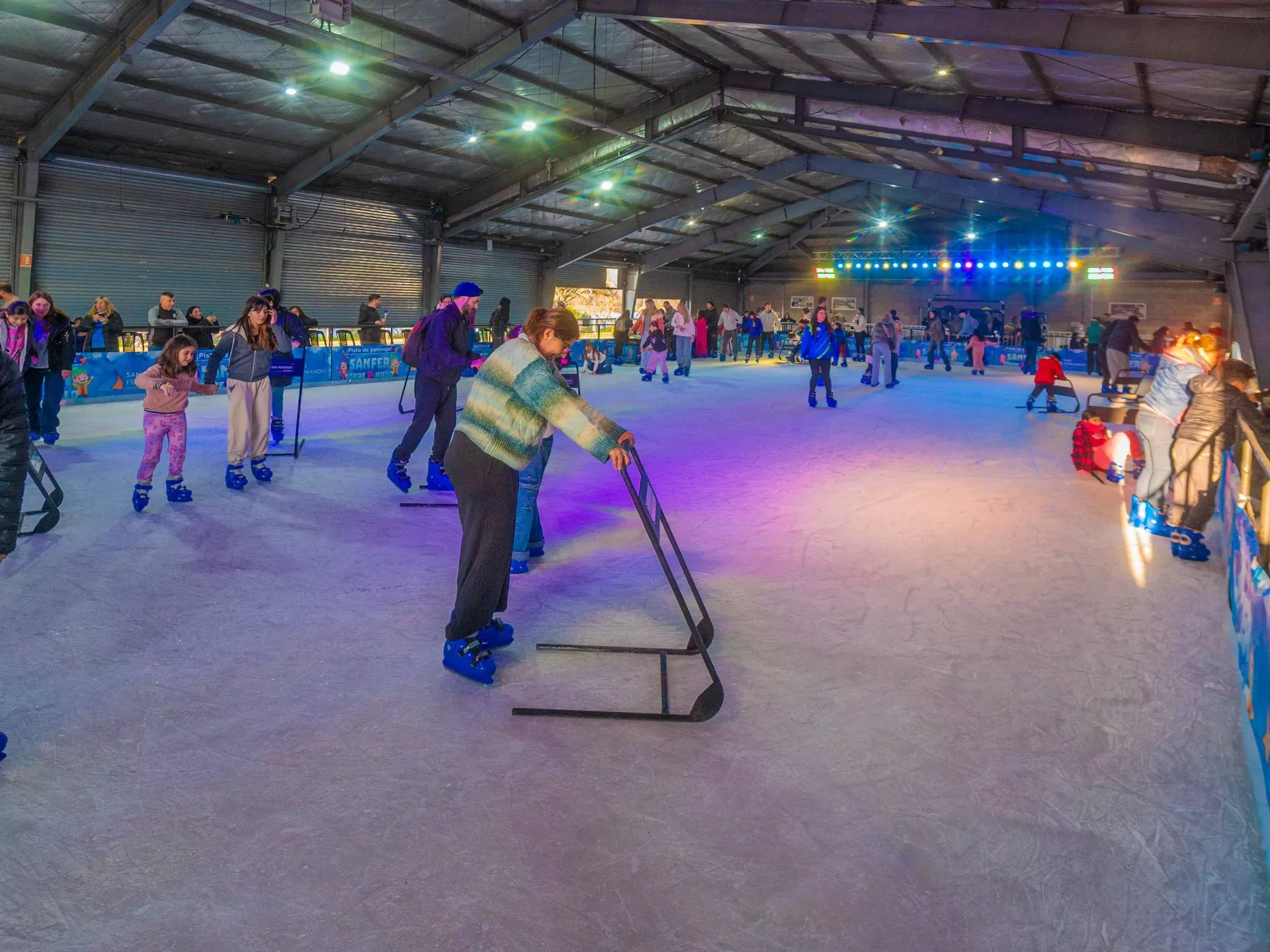 pista sanfer sobre hielo 2025