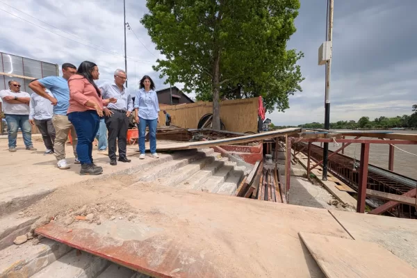 Avanza la construcción de un mirador peatonal en el Puerto de Frutos Mirador