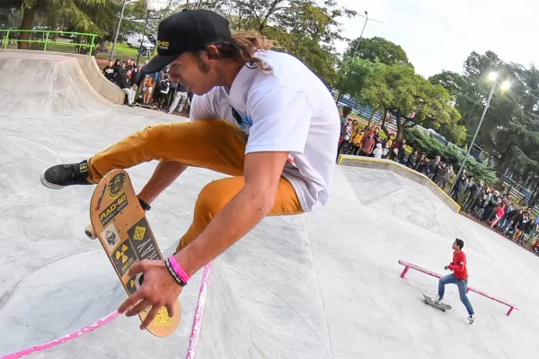 Finde en Escobar: una comedia protagonizada por Dalma Maradona y competencias de destrezas deportivas son los eventos destacados Skatepark