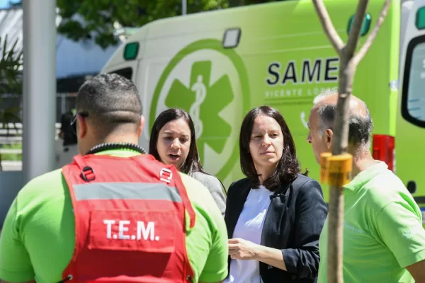 Vicente López amplía el sistema SAME con unidades de última generación para emergencias las 24 horas VL SAME 1