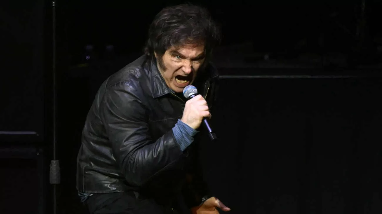 javier milei movistar arena
