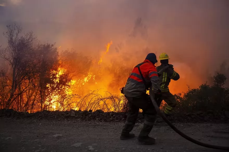 Incendio la Patagonia