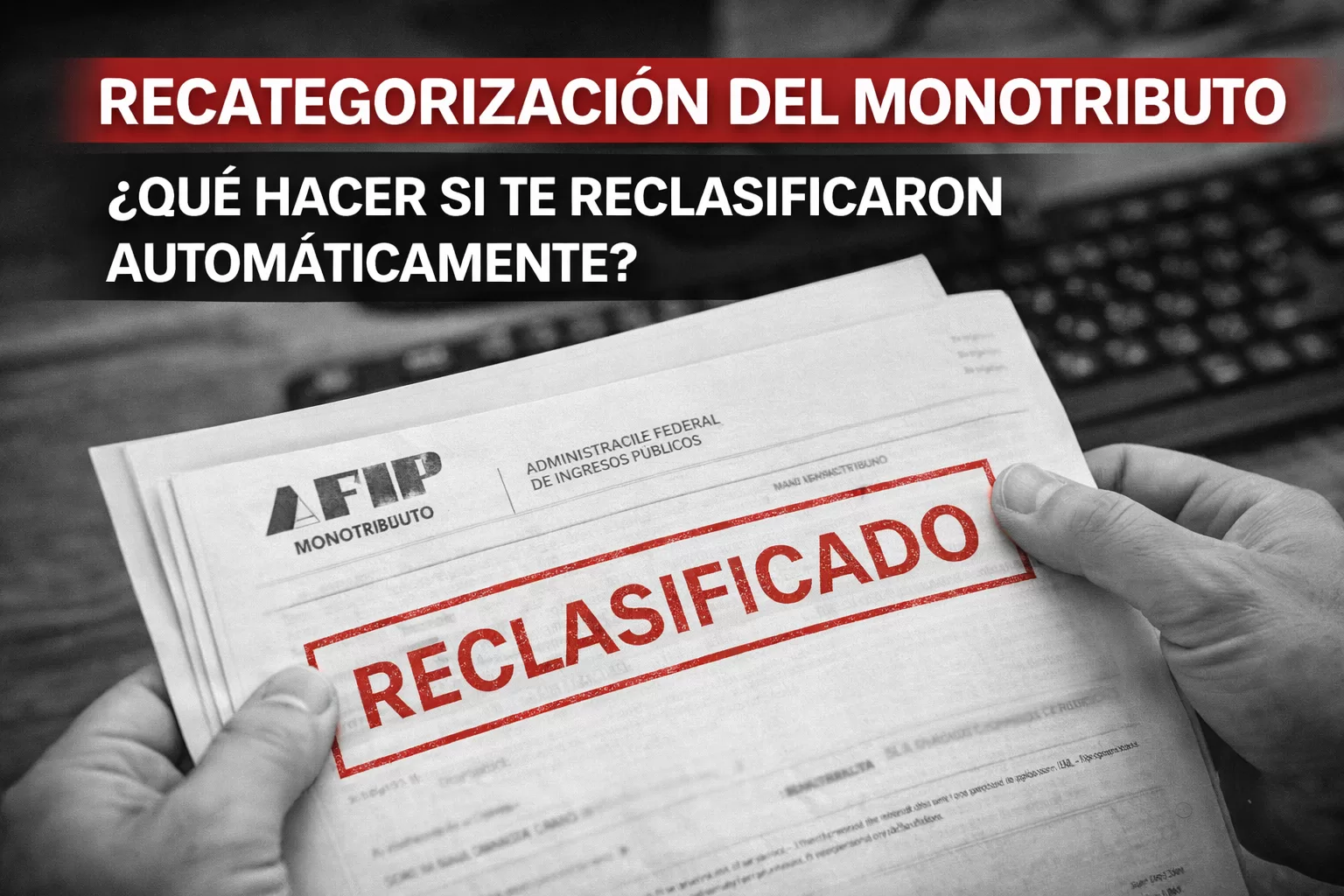 recategorizacion del monotributo