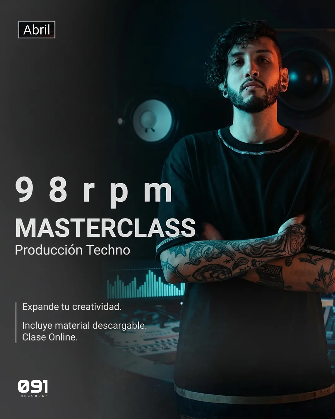 curso de producción techno online