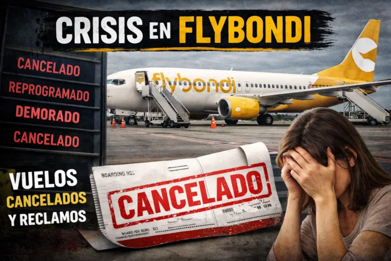 flybondi cancela vuelos