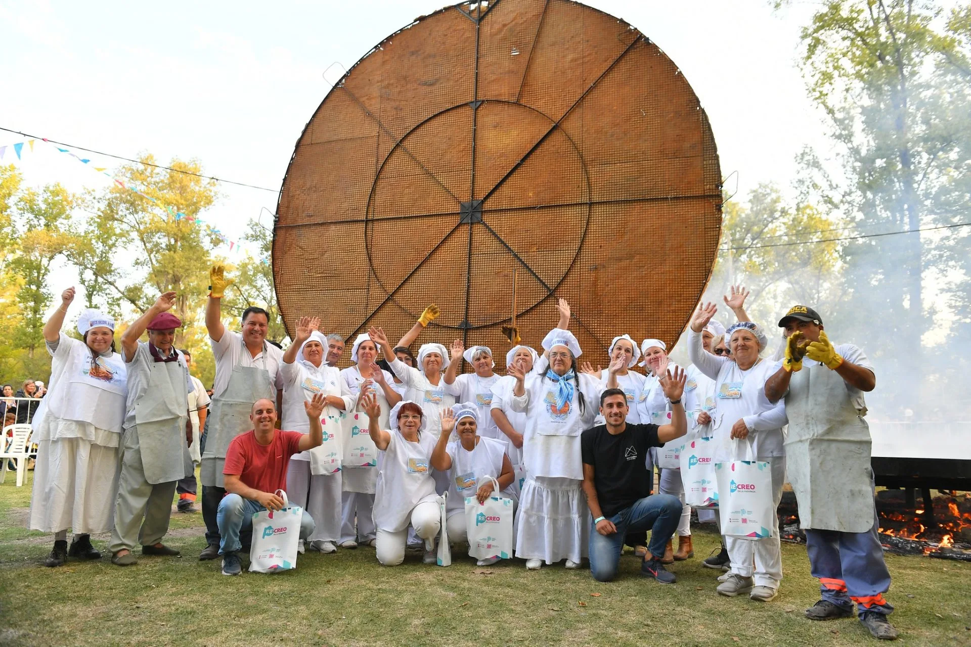 torta frita mas grande del mundo