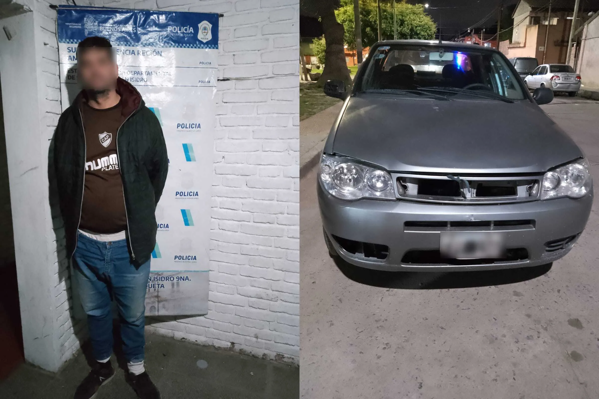 san isidro escapo de un control policial